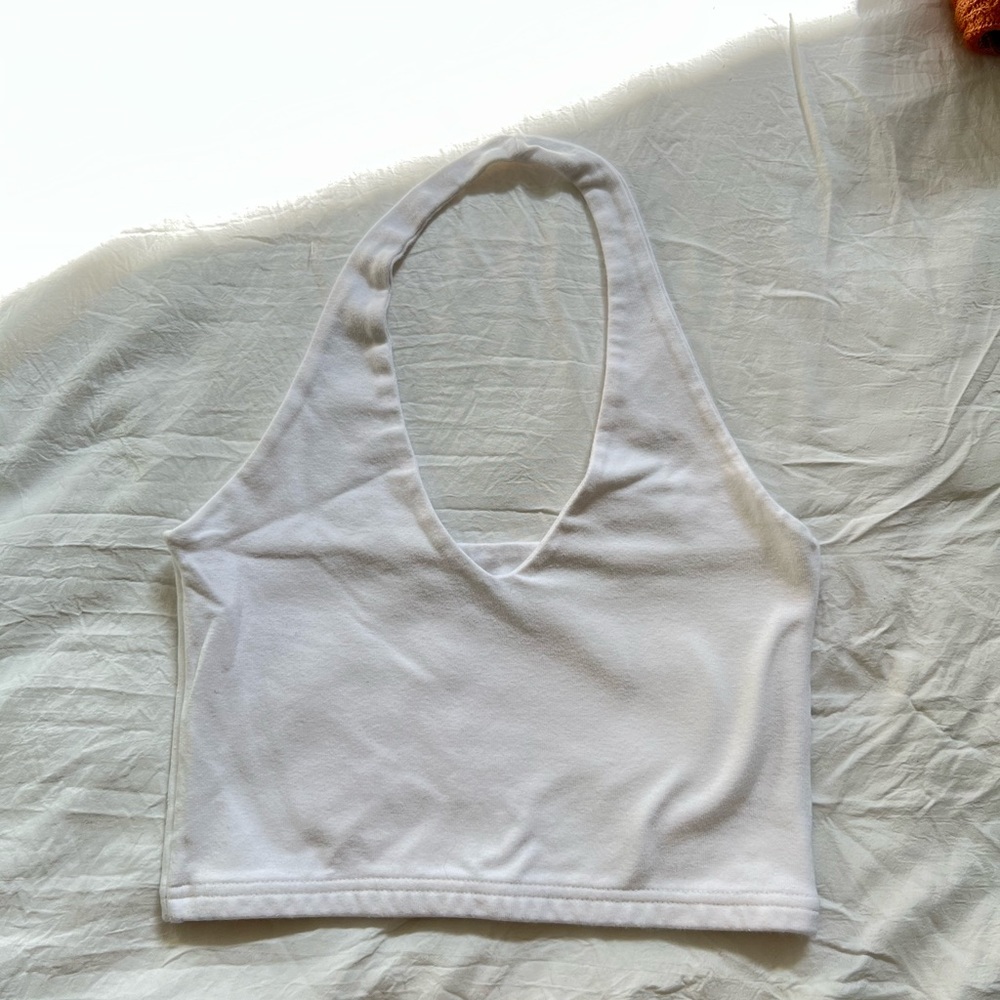 Brandy Melville White Crop Top